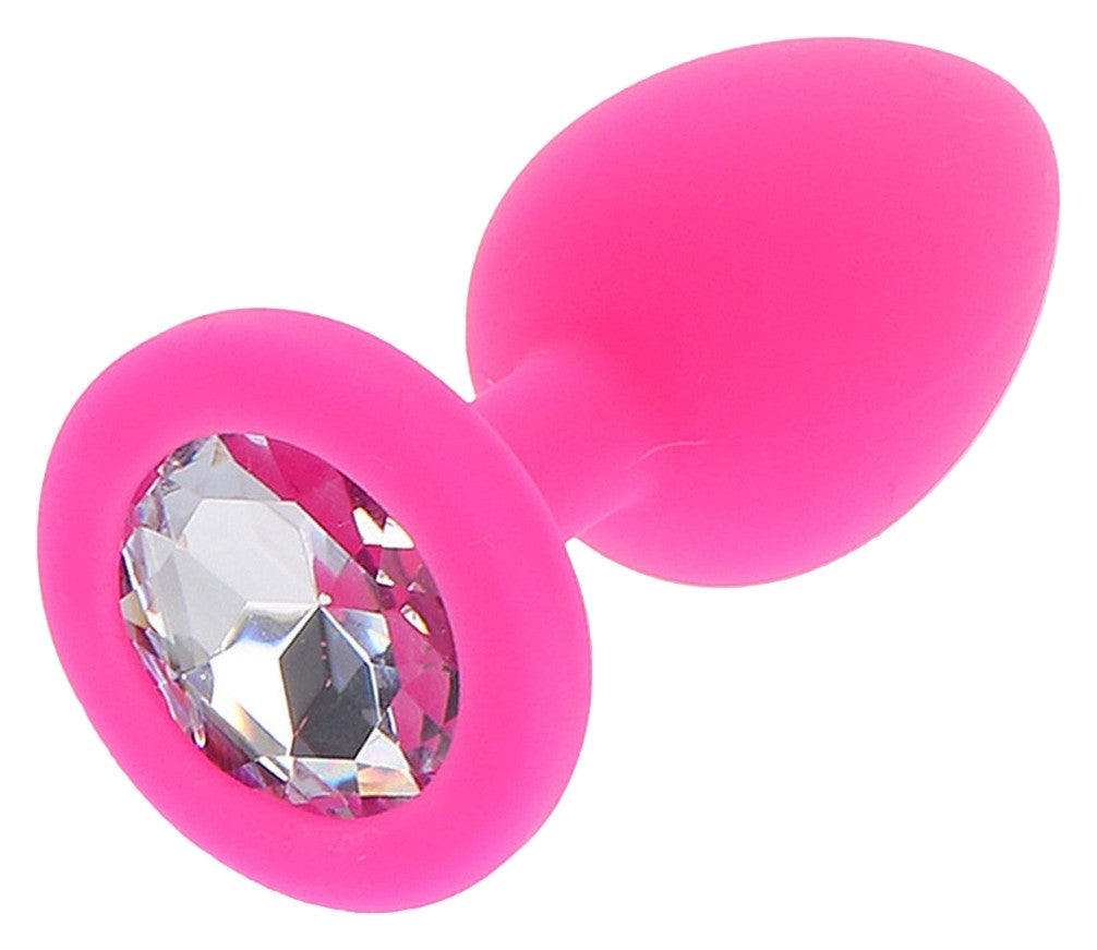 Bijou Diamond – Premium Pink Anal Plug M 7x3.5 Cm
