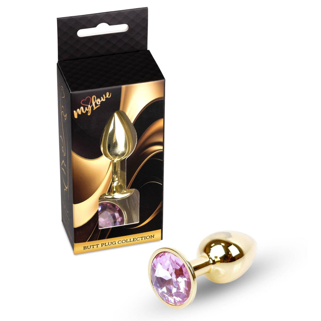 Mylove Toys Anal Plug Metal Coolable Heatable 7 Cm Gold