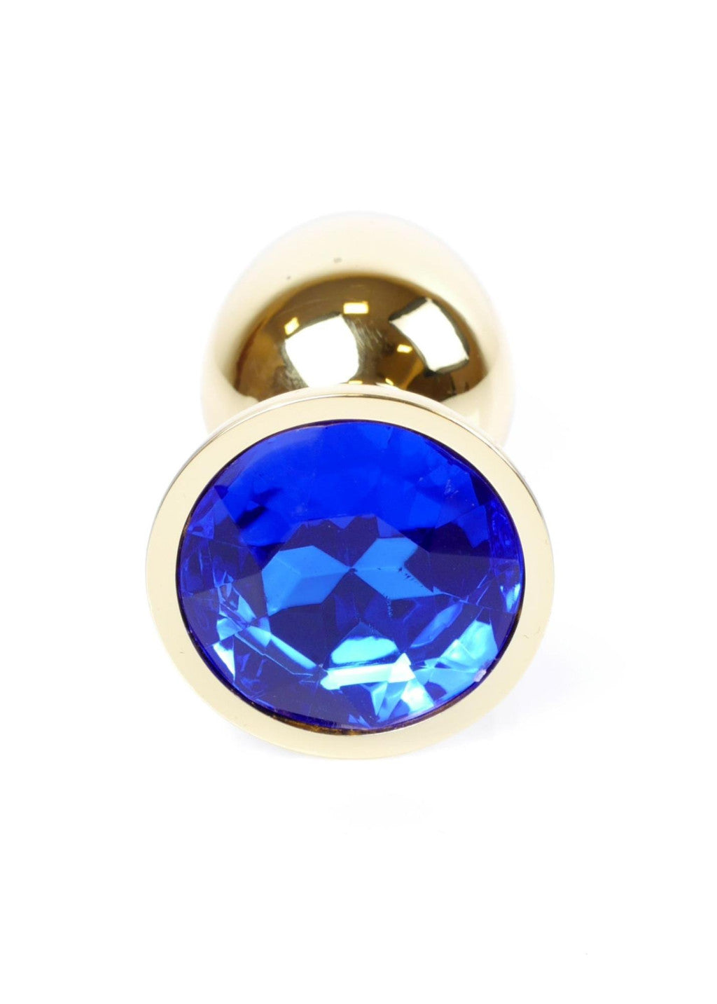 Anal Plug Elegant Steel Coolable - 7 Cm Dark Blue