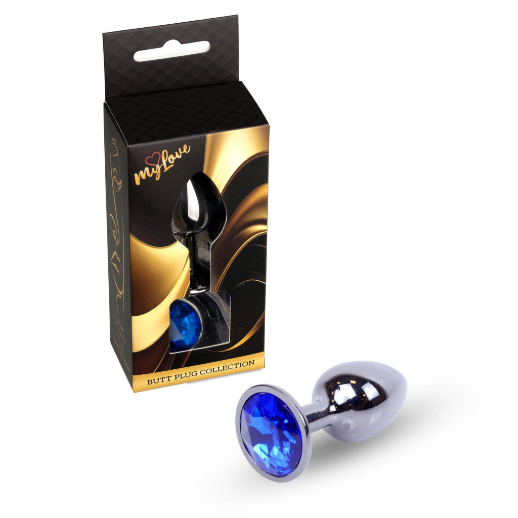 Mylove Toys Anal Plug Coolable Heatable 7 Cm Dark Blue