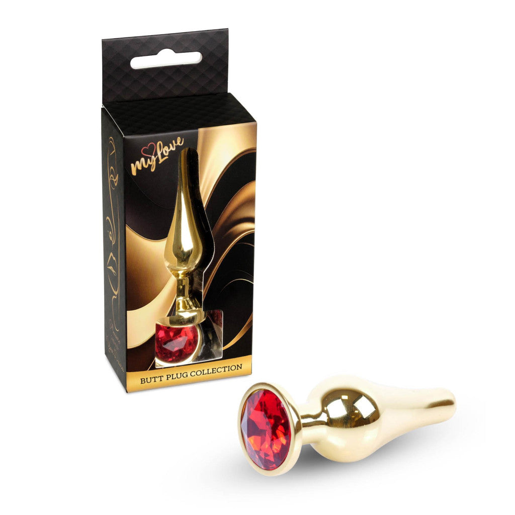 Mylove Toys Anal Plug Metal Coolable 9.5 Cm Red