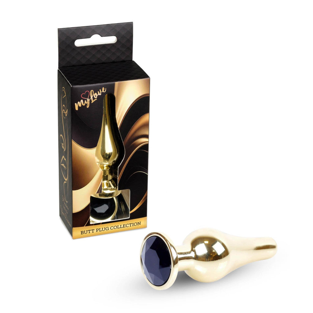 Mylove Toys Anal Plug Metal Coolable Heatable 9.5 Cm Black