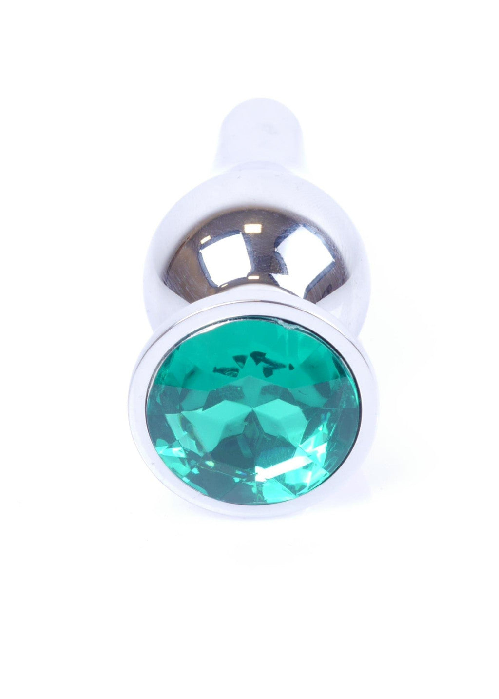 Anal Plug Metal Coolable 9.5 Cm Green