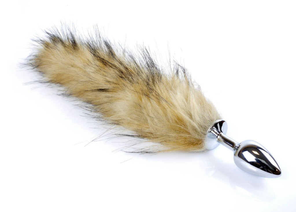 Anal Plug Cotton Wolf 45 Cm Brown Xl