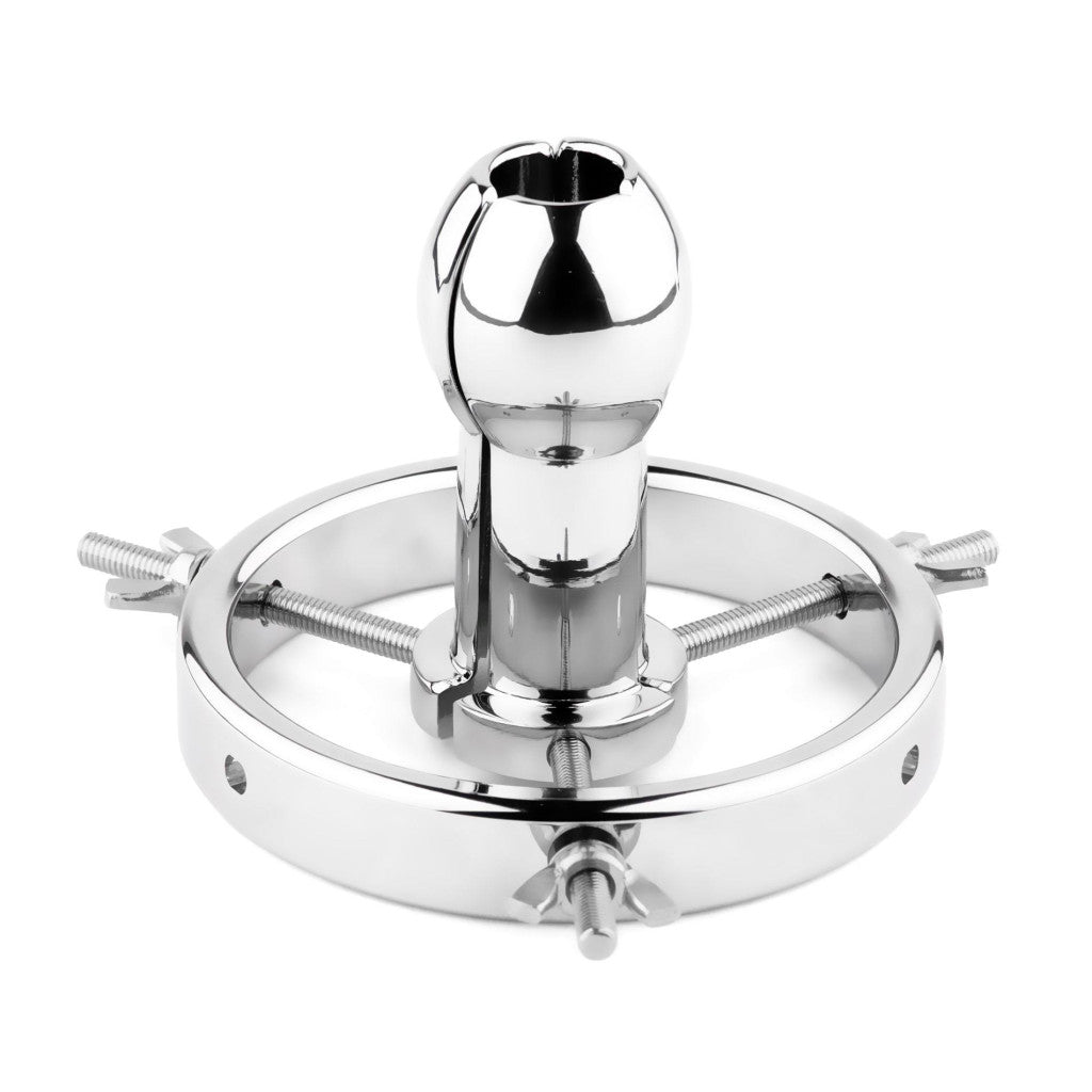 Anal Opener Metal Mechanical Adjustable 4 Cm Diameter Black