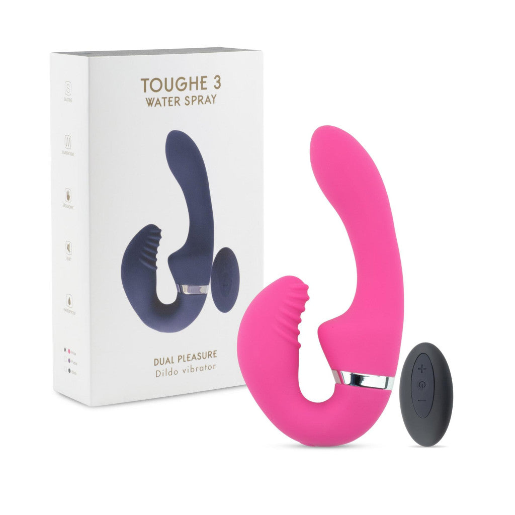 B Series Vibrator Dual Stimulation 10 Modes 3 Speeds Controller Silicone Waterproof