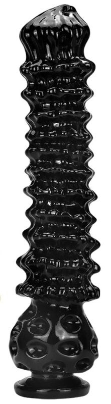 Magic Tower Large – Premium Pvc Butt Plug In Black