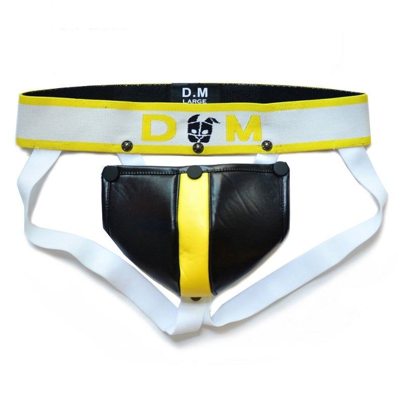 Jockstrap Neo – Black And Yellow Men's Underwear In Premium Style