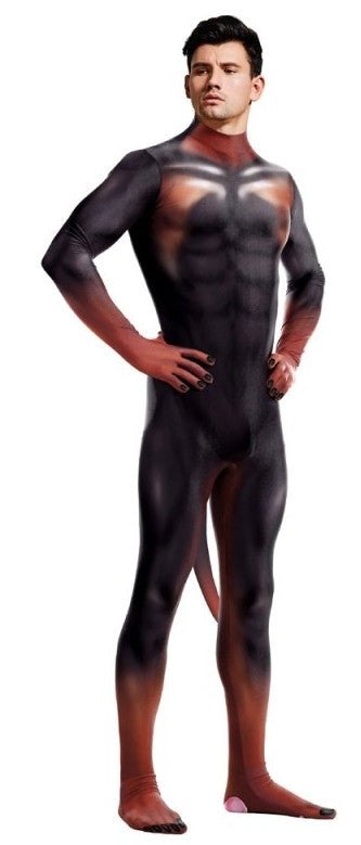 Black And Red Doberman Cosplay Costume