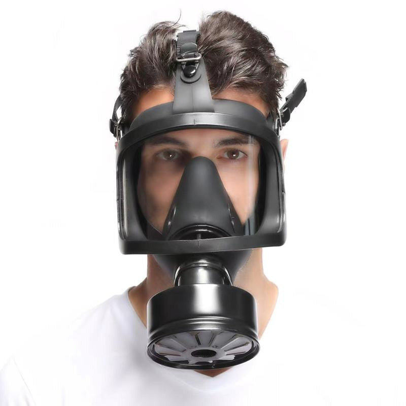 Full Visu Black – Premium Black Gas Mask