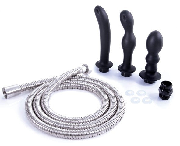 Complete Hydro Splashy – Waterproof Intimate Massage Set With 3 Nozzles