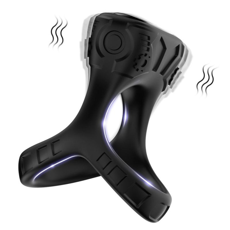 Vrizz Vibrant – Sensual Ball Stretcher Premium Black 43mm