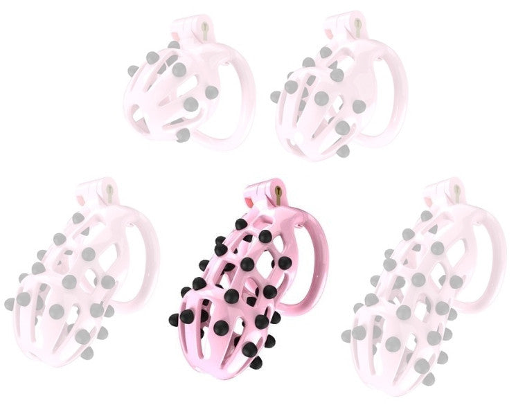 Point Up Xl - Pink Masturbator Cage 11 X 4 Cm