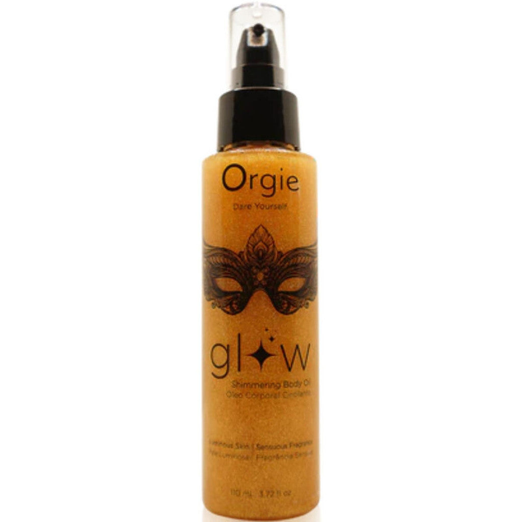 Moisturizing Body Oil With A Shimmering Golden Sheen