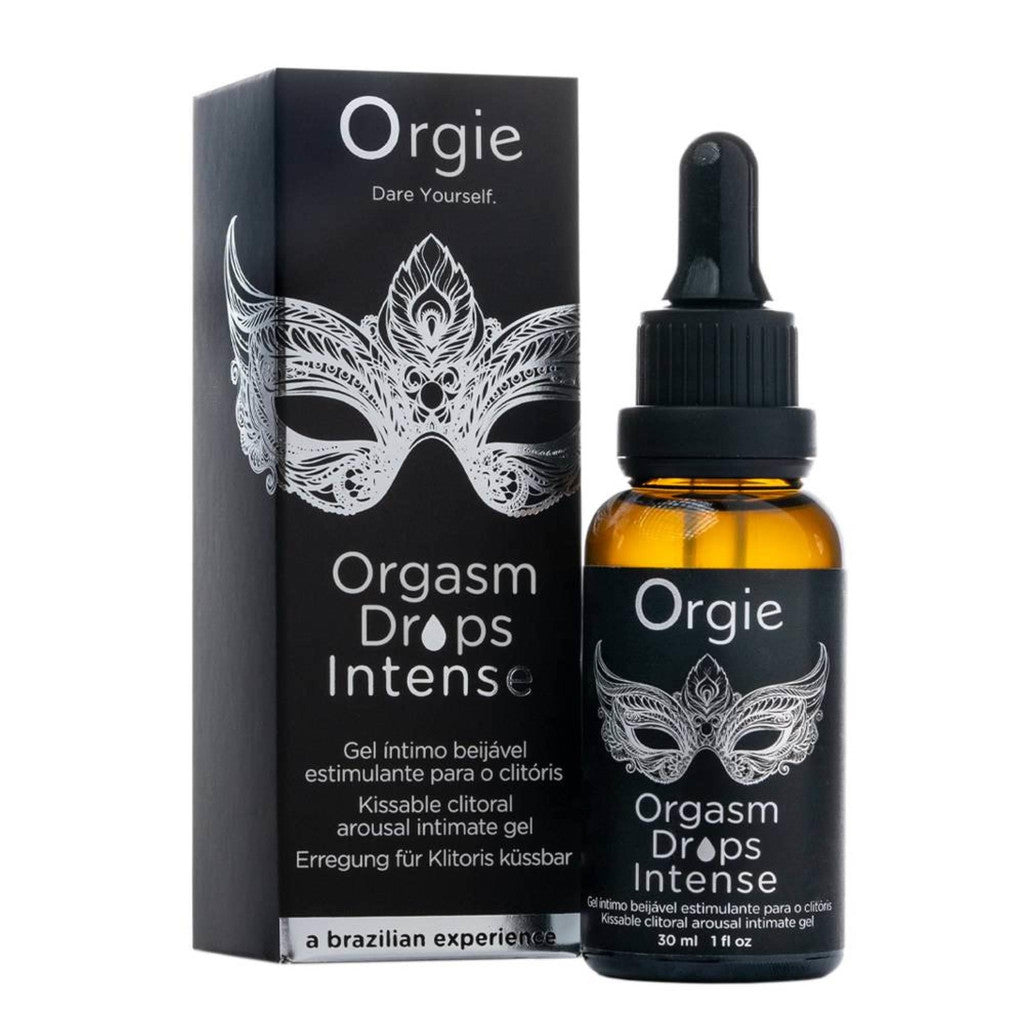 Orgasm Drops Intense Clitoral Stimulation Warming Effect 30 Ml Red Apple Flavored Gel