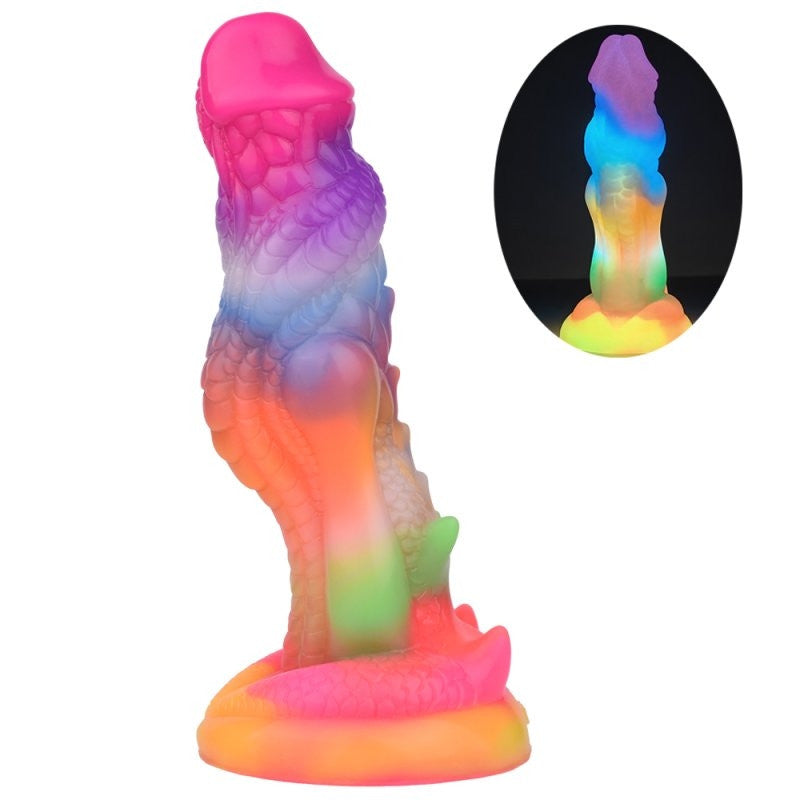 Phosphorescent Alieny – Glowing Dildo 18 X 4.8 Cm
