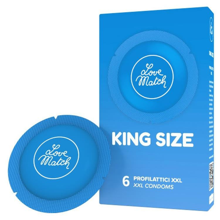 Love Match King Xxl Condoms 6-pack