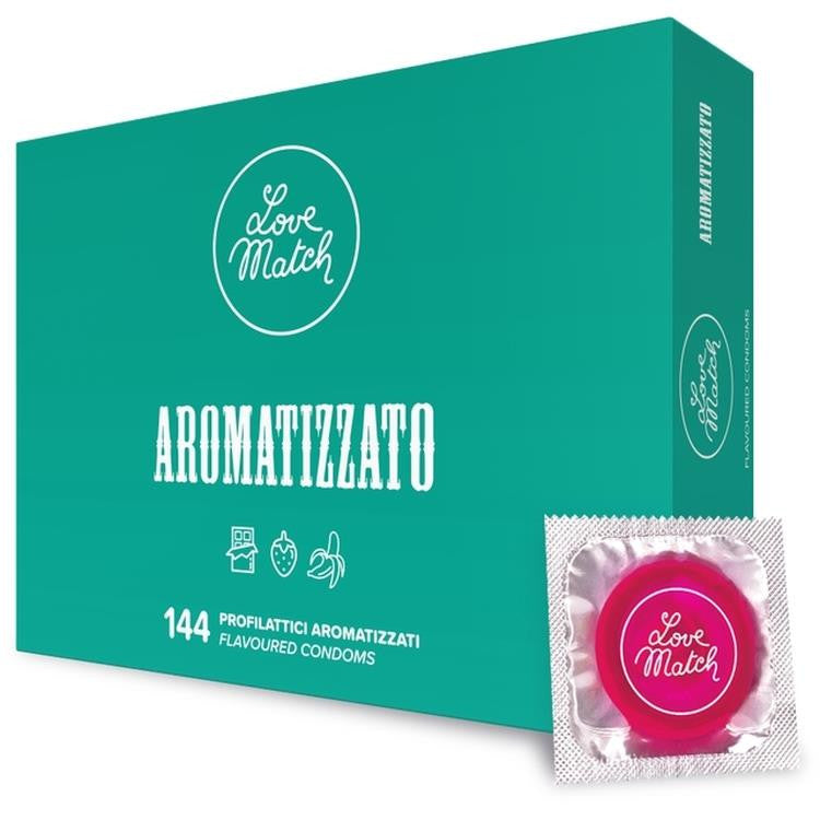 Love Match 144-piece Aromatic Condom Pack
