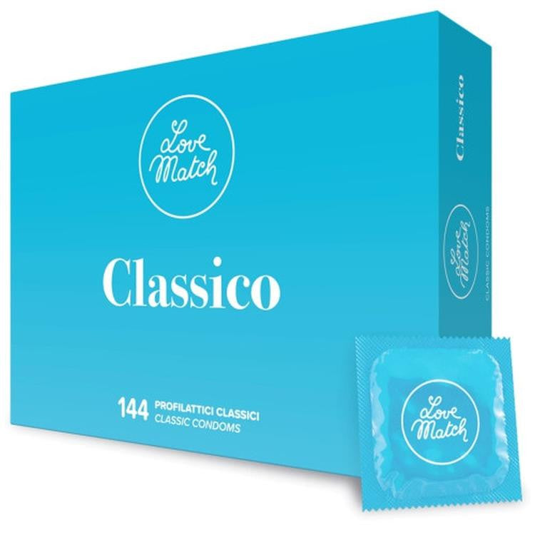 Love Match Classico Condoms 144 Pcs