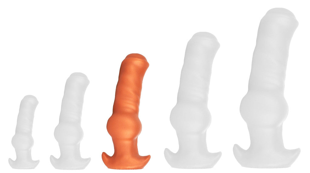 Plug Dogsit M – Premium Orange Anal Pleasurer 14 Cm