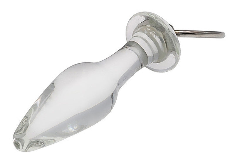 Pointy Glass Plug – Premium Glass Anal Stimulator 10 X 3 Cm