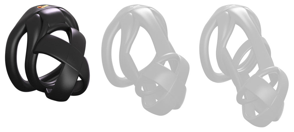 Black Bonex Cage S – Premium Intimate Accessory 4.5 X 3.3 Cm