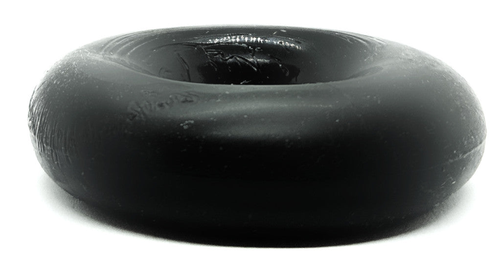 Premium Chubby Rubber Penis Ring - Black