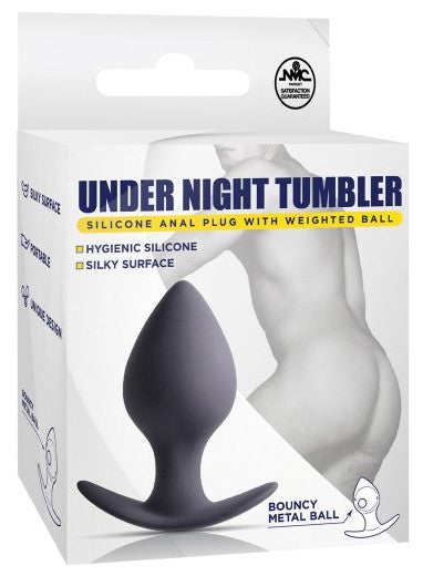 Night Tumbler – Weighted Ball Anal Plug Iii.