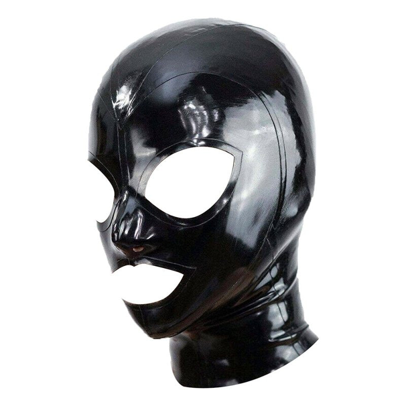 Black Texie – Latex Face Mask For Mystery