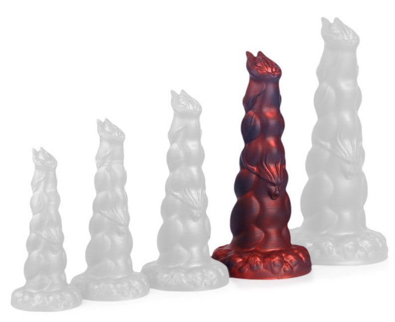 Heyak Plug Xl – Premium Anal Toy 29 X 9 Cm Rouge