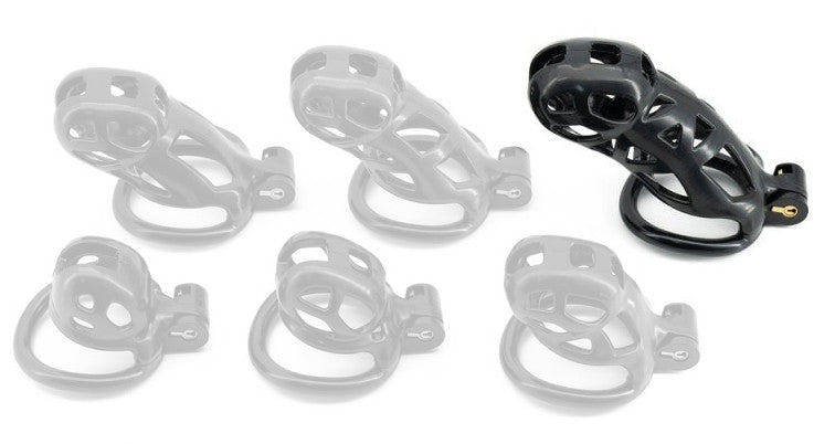 Black Robat Cage 3xl – Premium Male Masturbator 12 Cm X 3.7 Cm