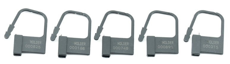 Black Lockable Padlock Set – 5-digit Padlock