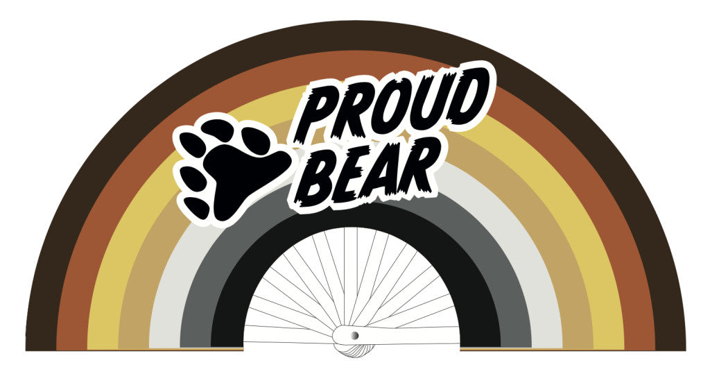 Proud Bear Fan 64 Cm Polyester