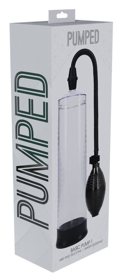 Basic Pump – Transparente Penispumpe 20 x 5,8 cm