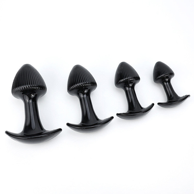 4 Pieces Of Black Mushroom Massagers – Stylish Intimate Accessories