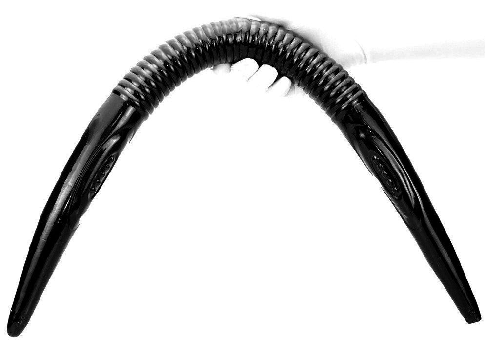 Double-ended Threaded Anal Dildo