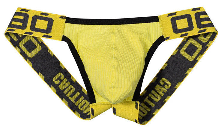 Jockstrap 0850 – Stylish Yellow Men's Underwear