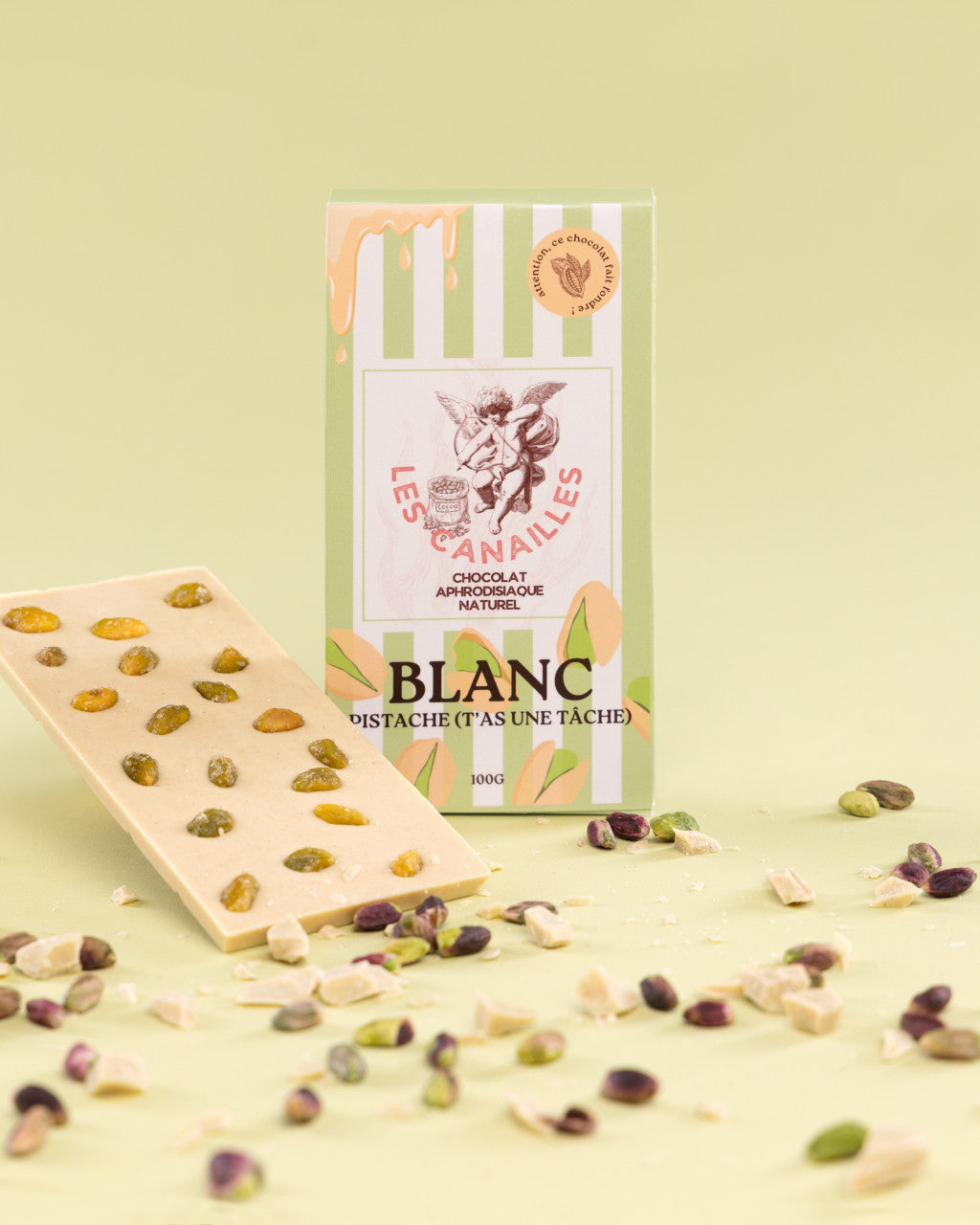 Appetite Booster Chocolate – Pistachio White Chocolate 100g