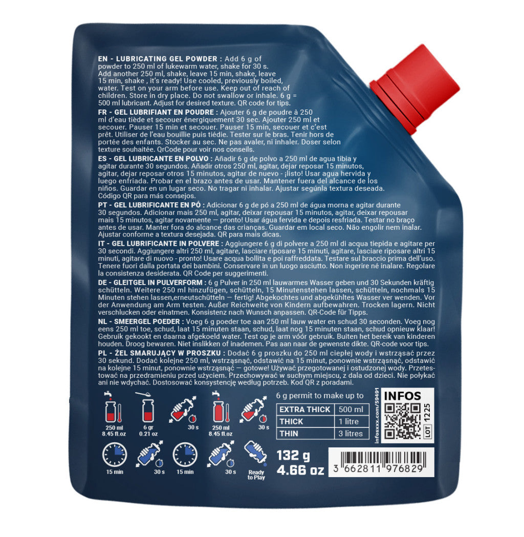 Fuck & Fist Ff Powder Lubricant Refillable 132g