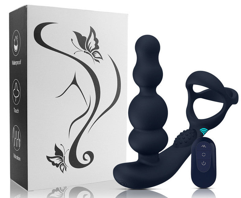 Rotopito Vibrating Dildo And Ball Puller 10x3.3 Cm