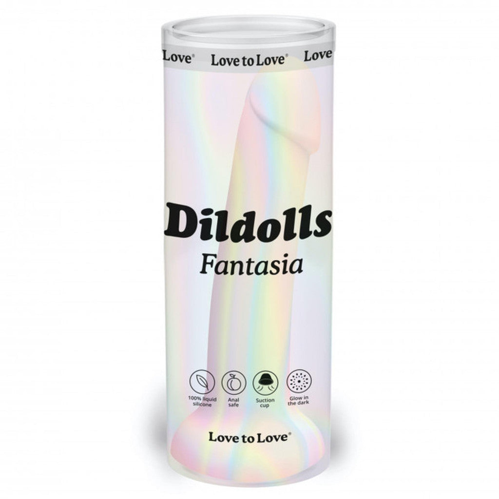 Dildolls Dildo Waterproof Phosphorescent Silicone