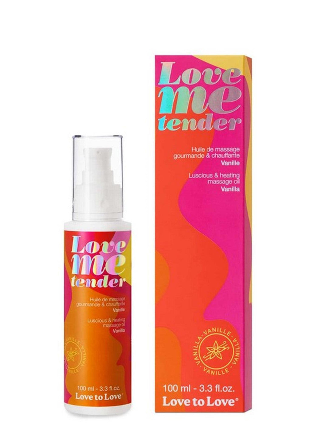 Love Me Tender Massage Oil Vanilla 100 Ml