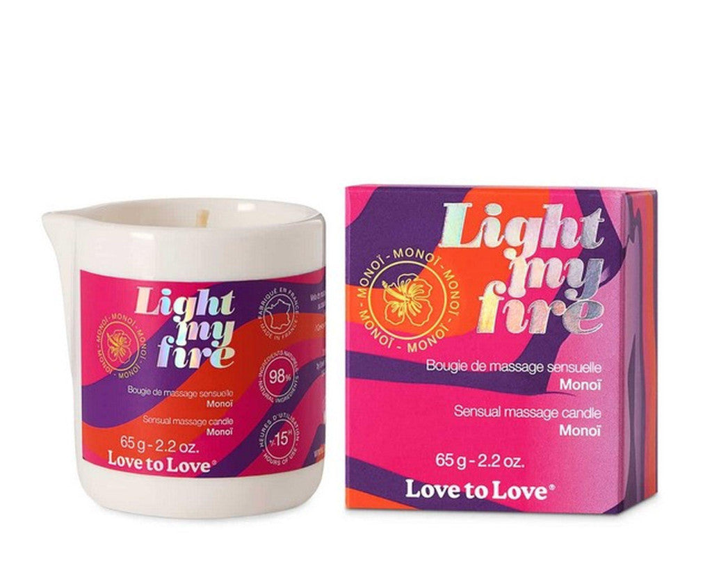 Light My Fire Massage Candle Monoi 65 G