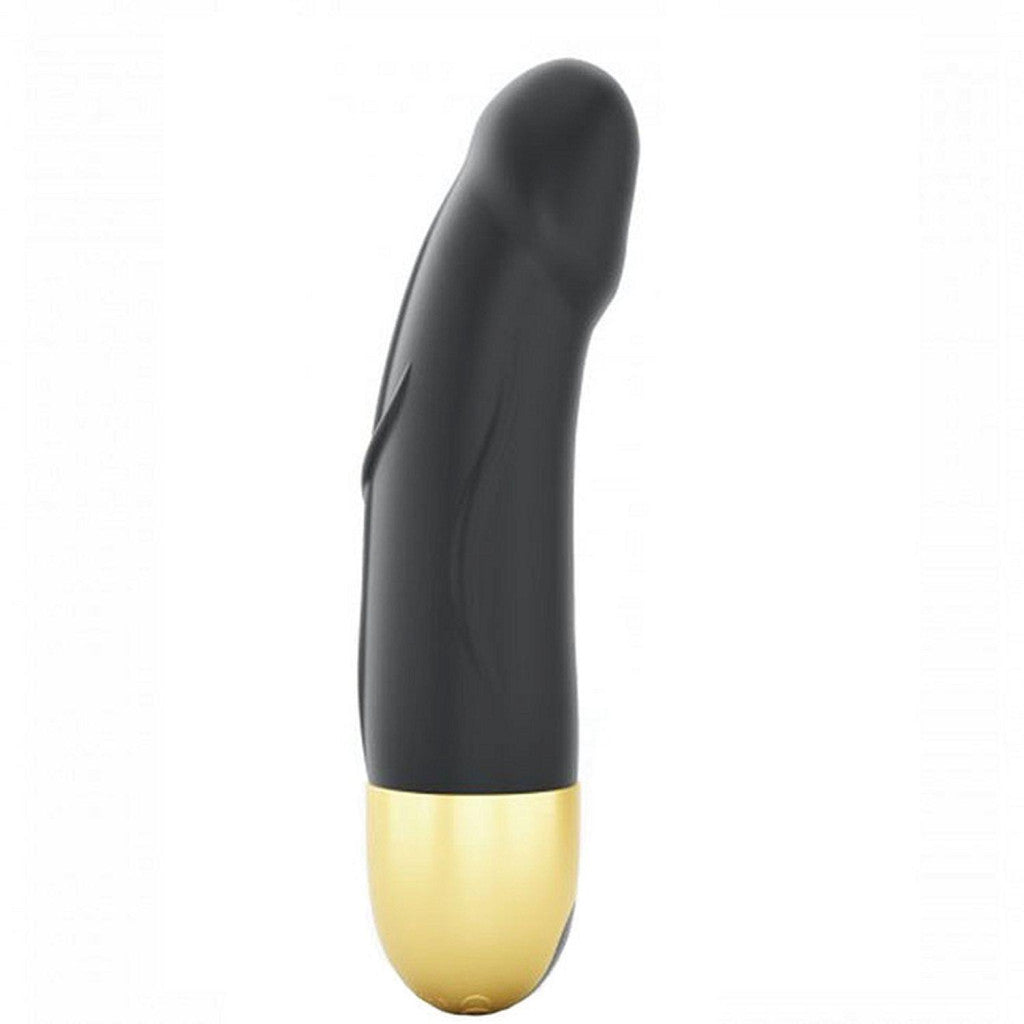Real Vibration Vibrator 10 Modes G-spot Stimulating Usb Charging S Black-gold
