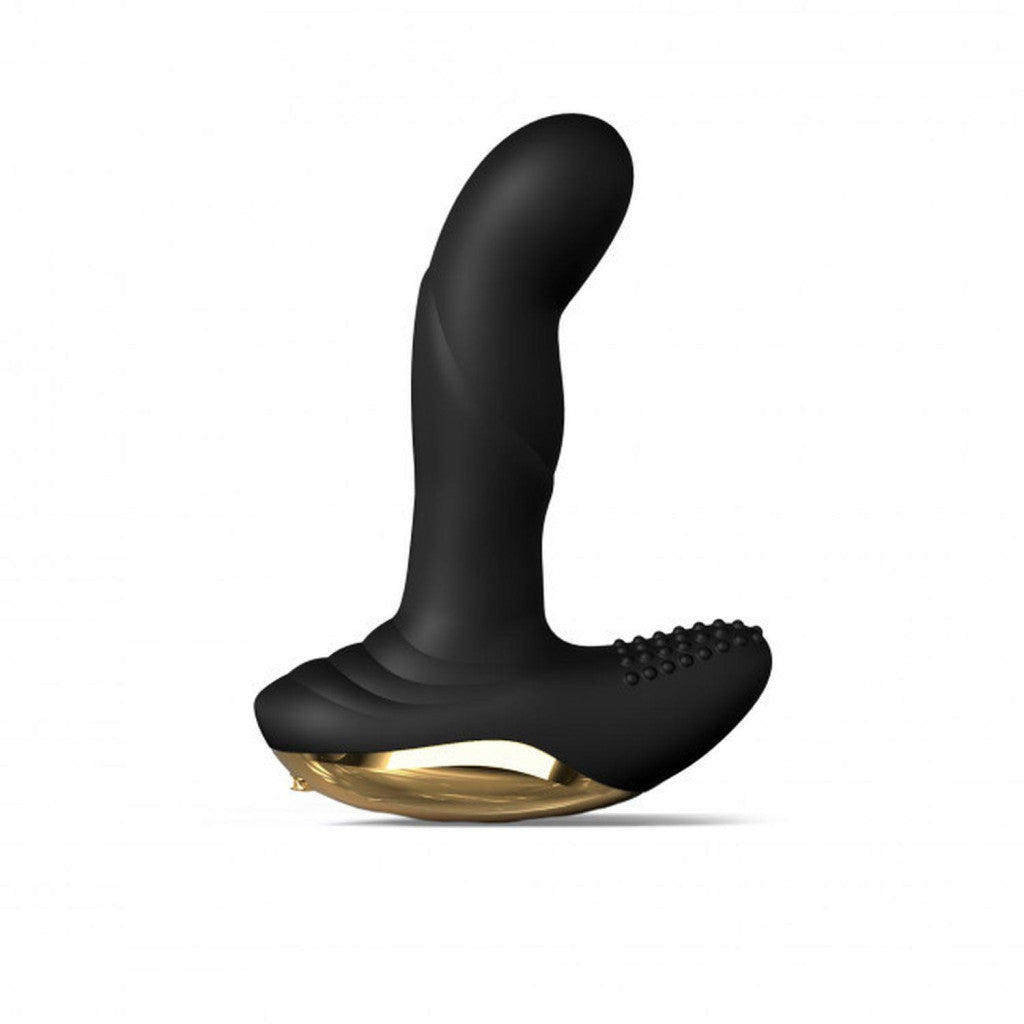 Dorcel Prostate Massager Remote Control Heated 7 Modes Black 13.5 Cm