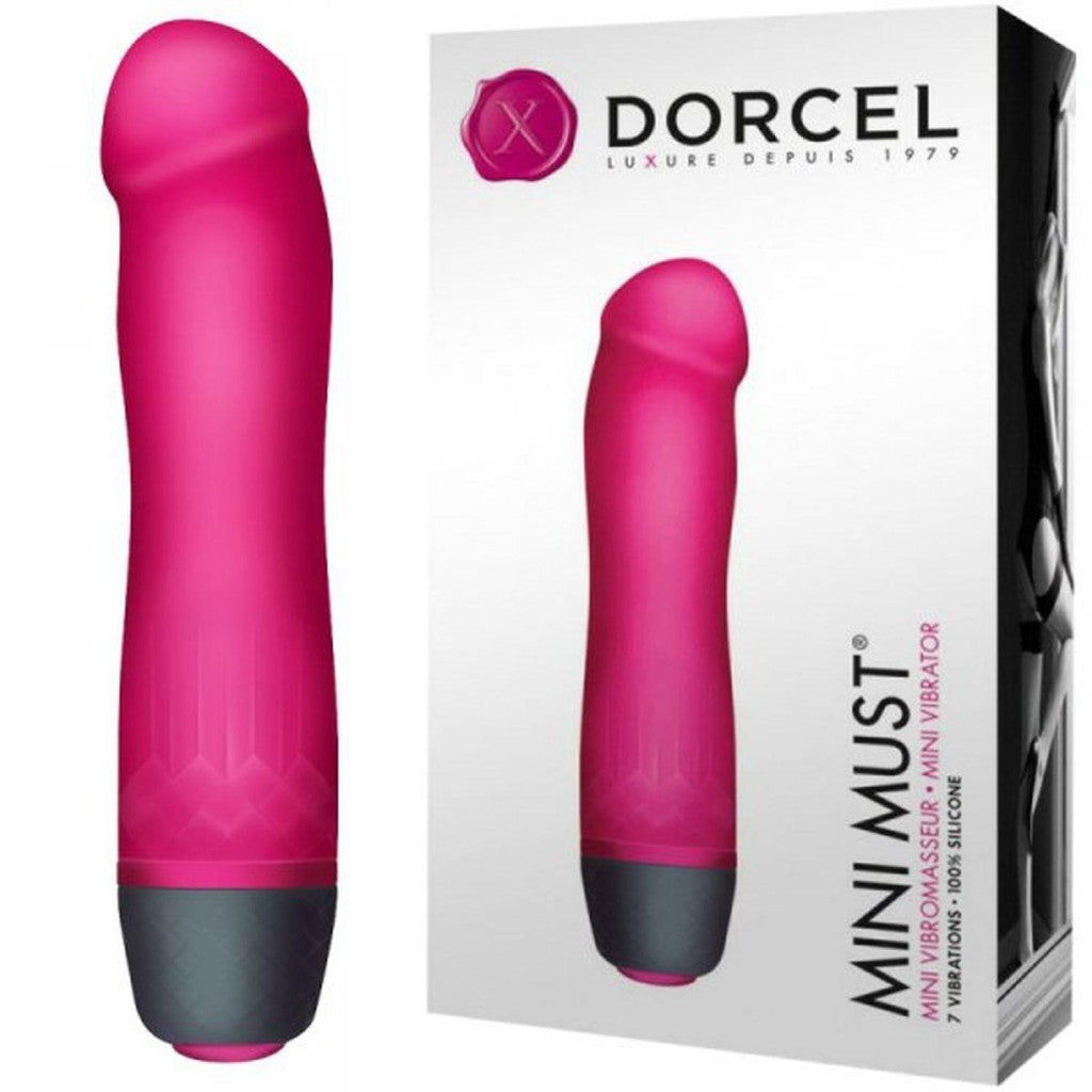 Marc Dorcel Vibrator 7 Levels Waterproof 12 Cm Pink