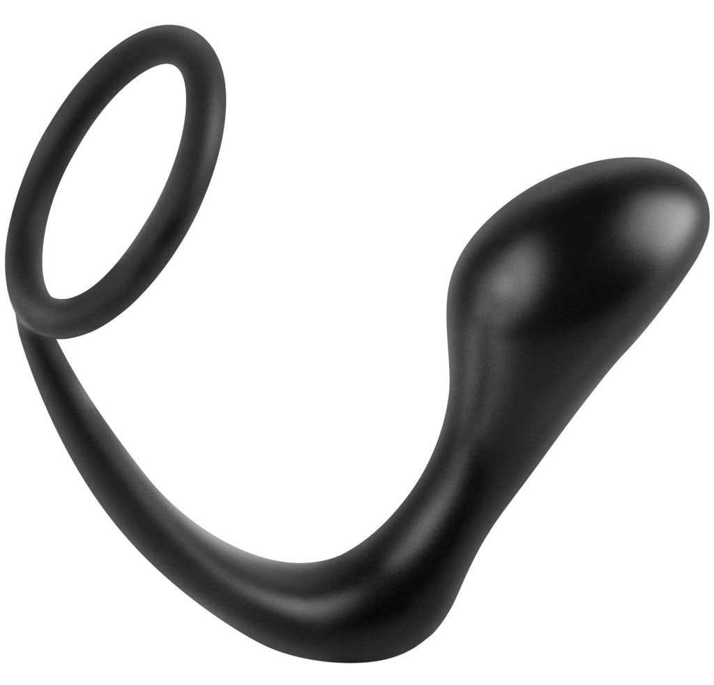 Ass Delight Penis Ring And Prostate Stimulator 10 X 3 Cm