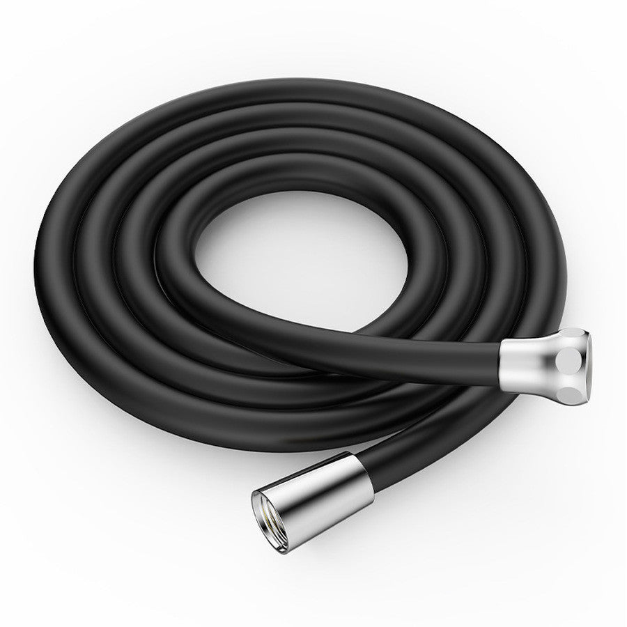 Silicone Shower Hose 2 Meters Flexible Structure With Metal Connector