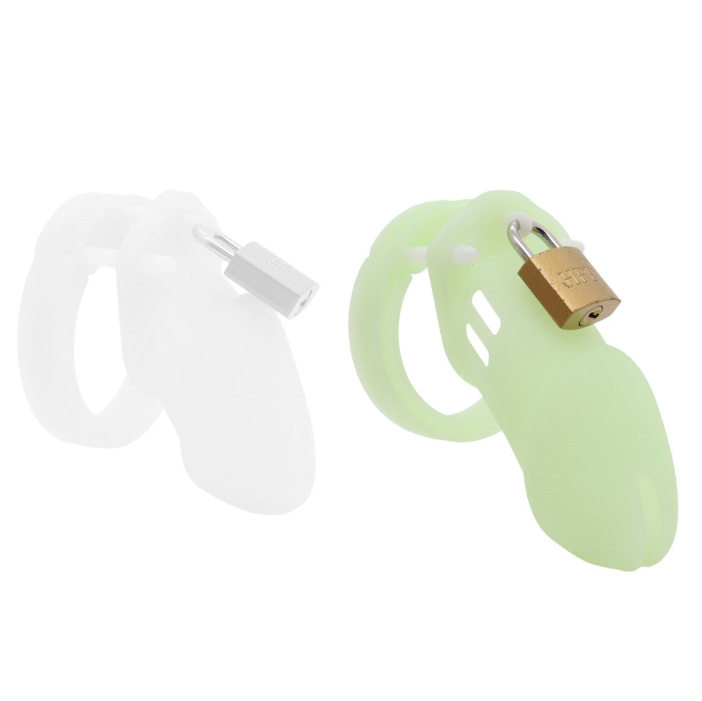 Sex Toy Cockring Phosphorescent Silicone 10.5 X 2.7 Cm Size M