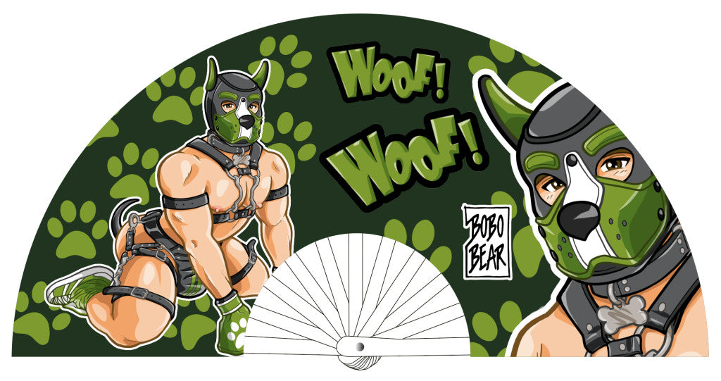 Bobo Bear Doggy Green Fan 64 Cm